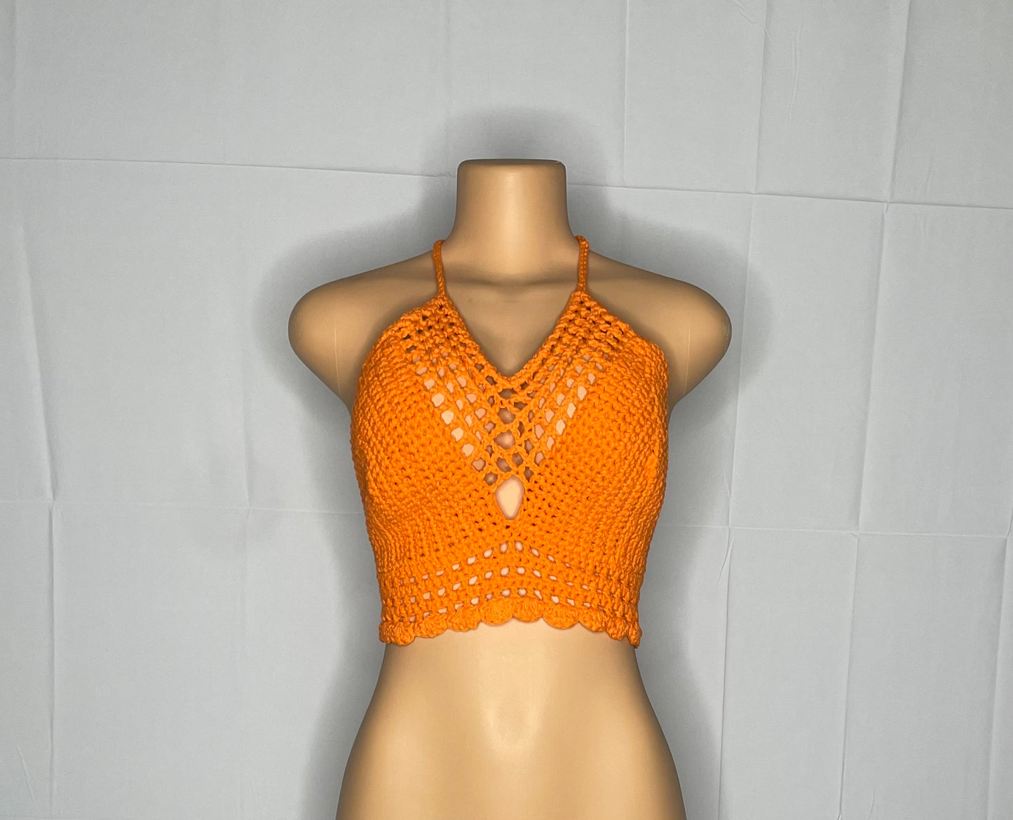 Halter Crochet Top