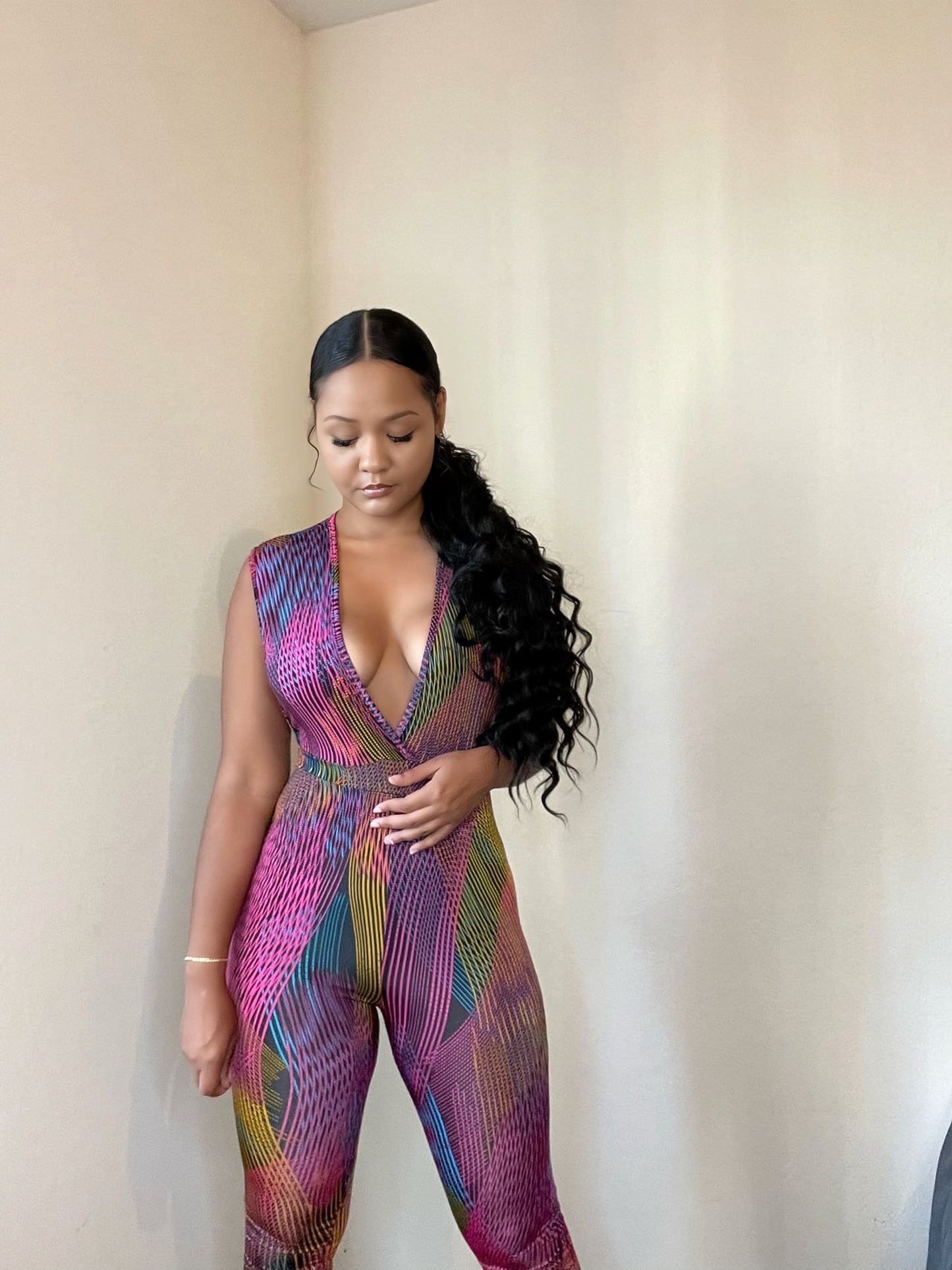 Multi-Color Jumpsuit